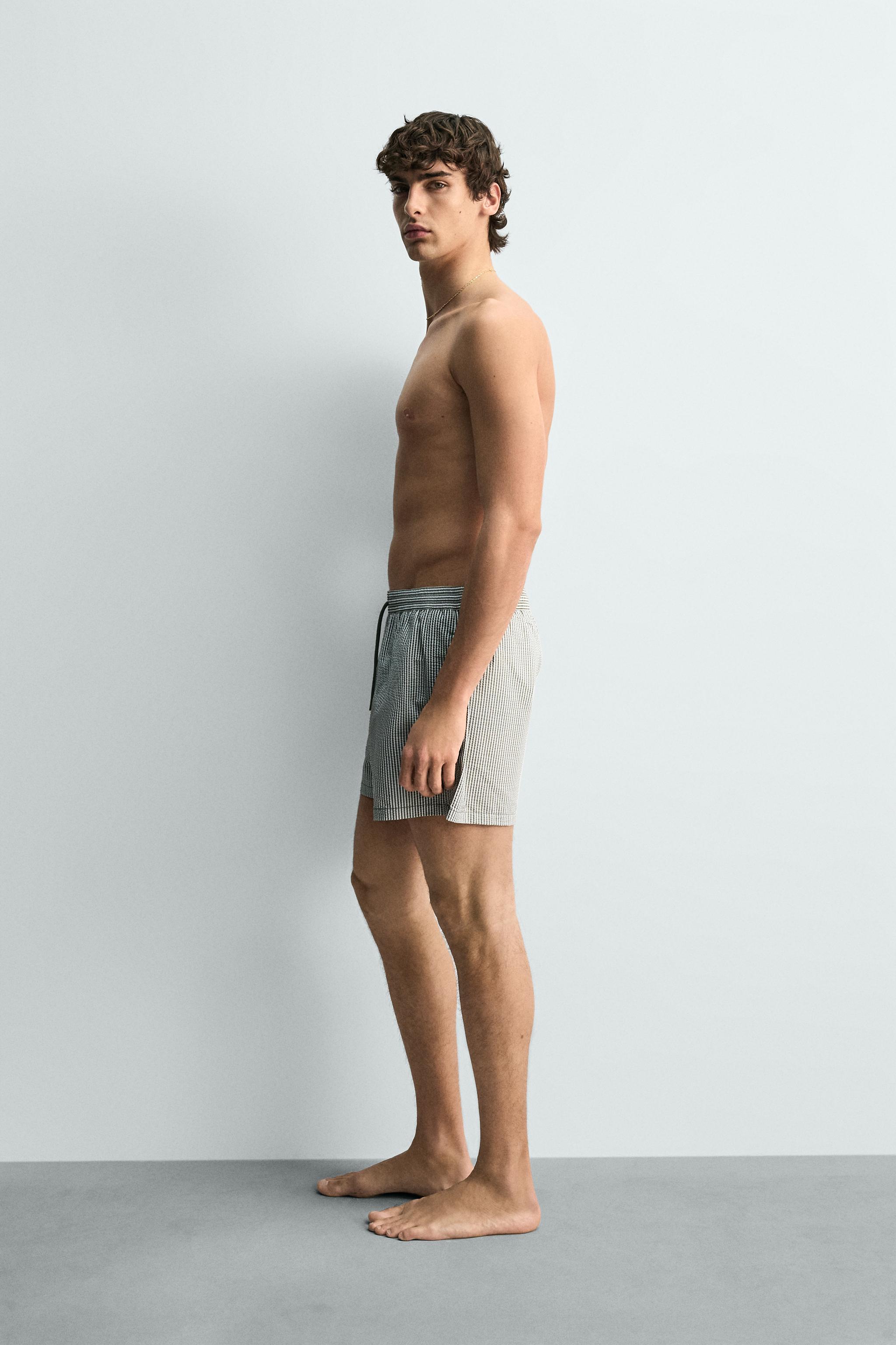 MEDIUM SEERSUCKER SWIMSUIT